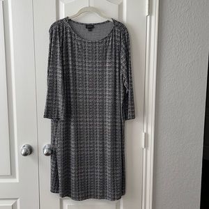 J Jill long sleeved dress